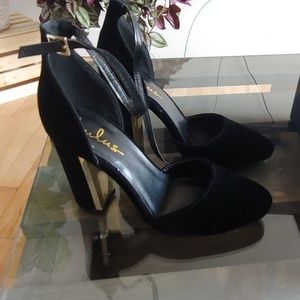 Black heels lulus style laura size 7 new!